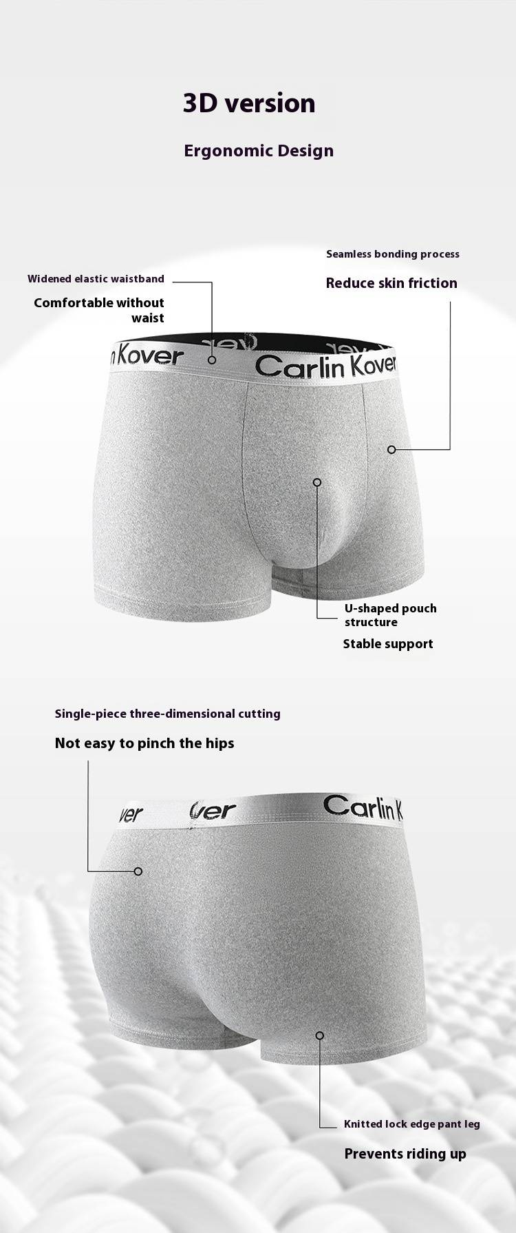 Atmungsaktive Herrenunterwäsche aus Baumwolle – Weiche und bequeme Boxershorts für Übergrößen – Feuchtigkeitsableitend und scheuerfrei – Mehrfachpackungen erhältlich_voghion.com