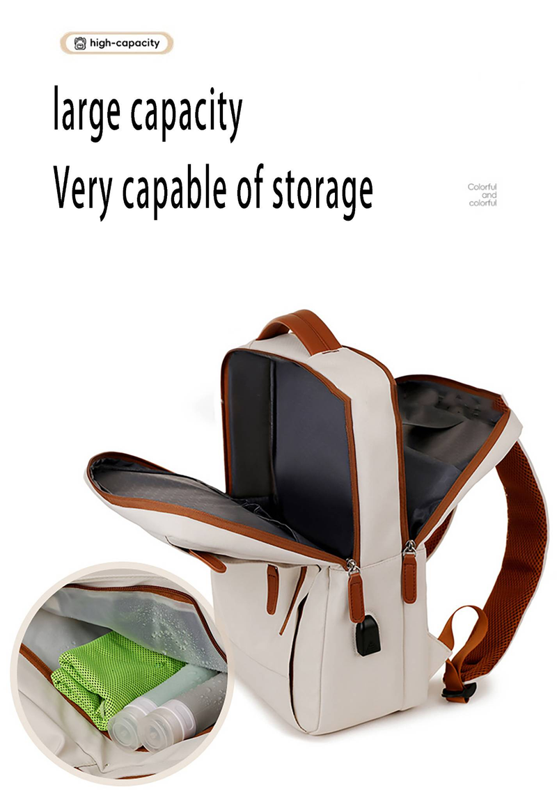 Laptoprugzak met grote capaciteit, geschikt voor 15-inch laptops, waterdicht, voor zowel mannen als vrouwen_voghion.com