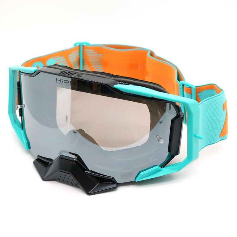 "100% UV Protection Sports Goggles For Motorcycle Cycling & Skiing - Windproof & Anti-Sand With Interchangeable Lenses_voghion.com