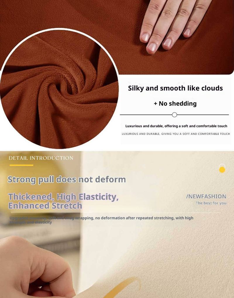 Modern Gaming Chair Cover – Universal Fit For PC/Office Chairs (Anti-Slip, Dustproof, Polyester Fabric, Multiple Colors, Easy Wash)_voghion.com