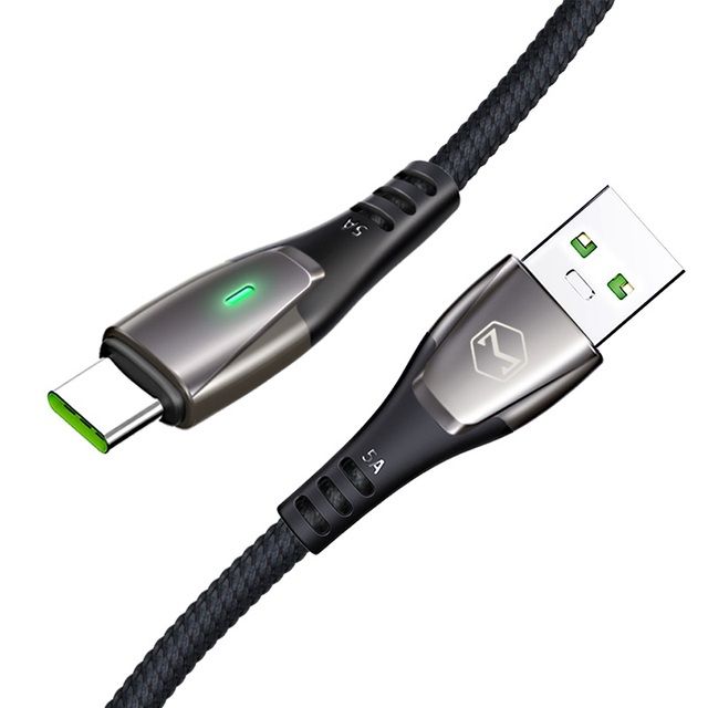 Mcdodo Auto Disconnect 40W USB Typ C Kabel 5A Superschnelles Laden für Huawei 4A Blitzladung VOOC für OPPO R17 VIVO Datenkabel_voghion.com