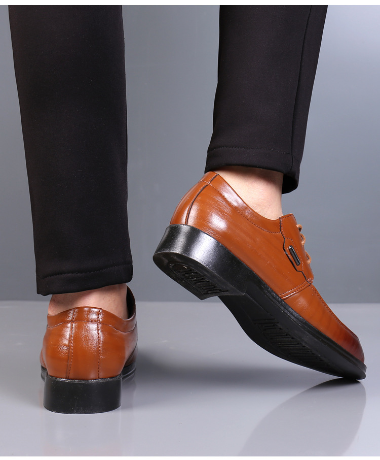 Herren Business Casual Dress Oxfords Formelle Schnürschuhe für Büro, Partys und den Alltag_voghion.com