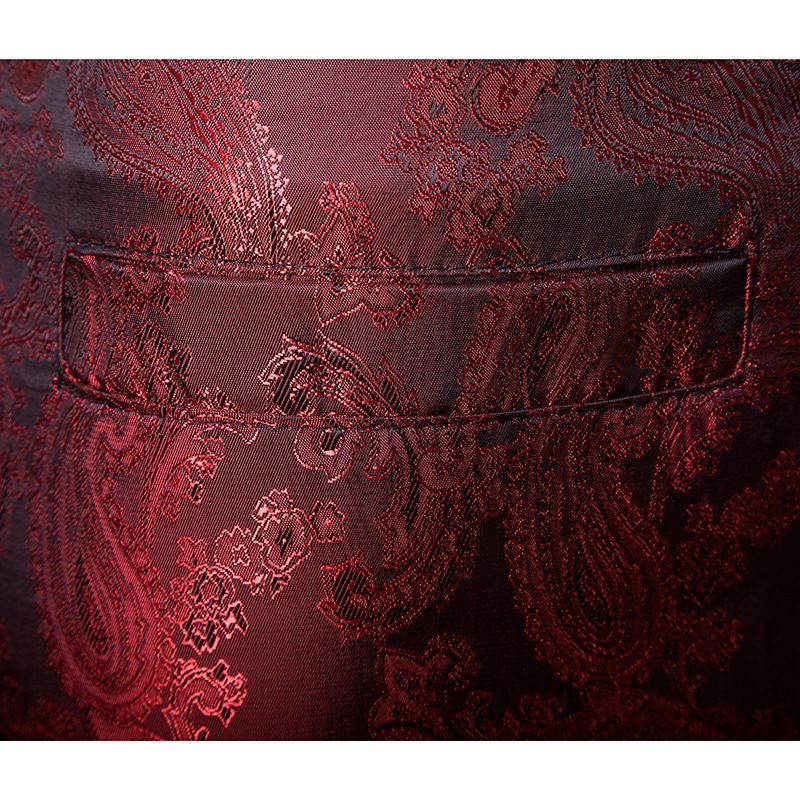 Herbst und Winter neue Stil Palast dunkle Muster Design Performance Kleidung schlanke Herren Anzughose_voghion.com