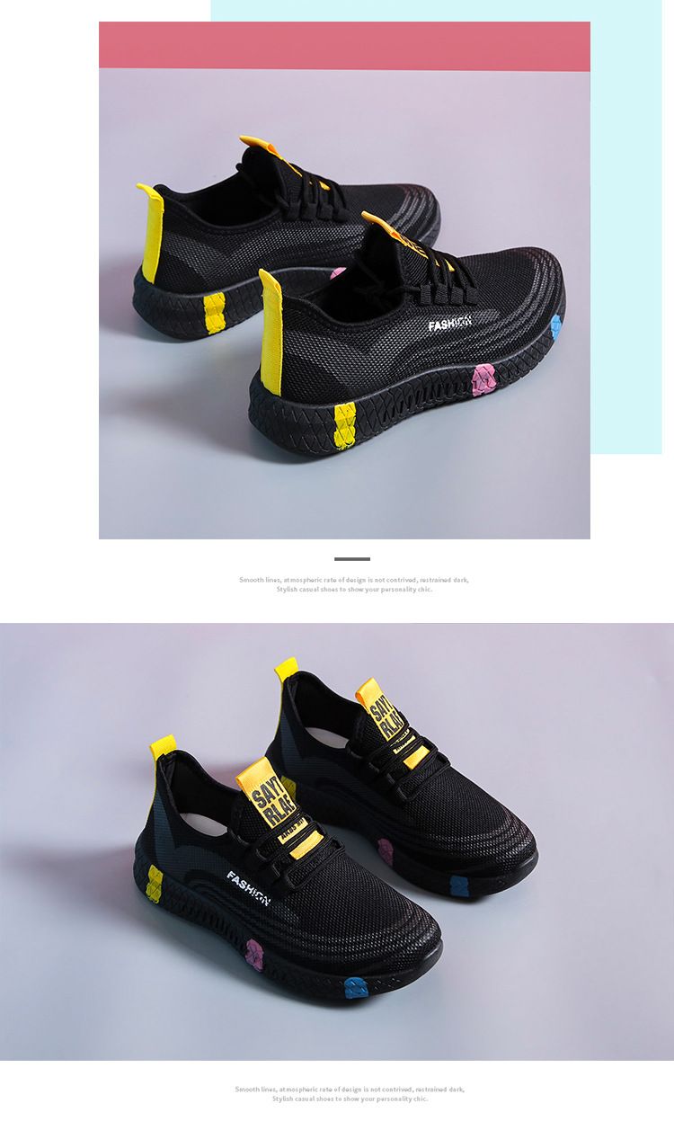 Women's Shoes Cloth Shoes Non-slip Soft-soled Casual Sports Shoes_voghion.com