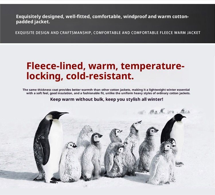 QFV507045555501<2 Fleece-Lined Thickened Men, Autumn Winter Lamb Wool Coat, Warm Plus Size Versatile Short Cotton Jacket For Middle-Aged_voghion.com