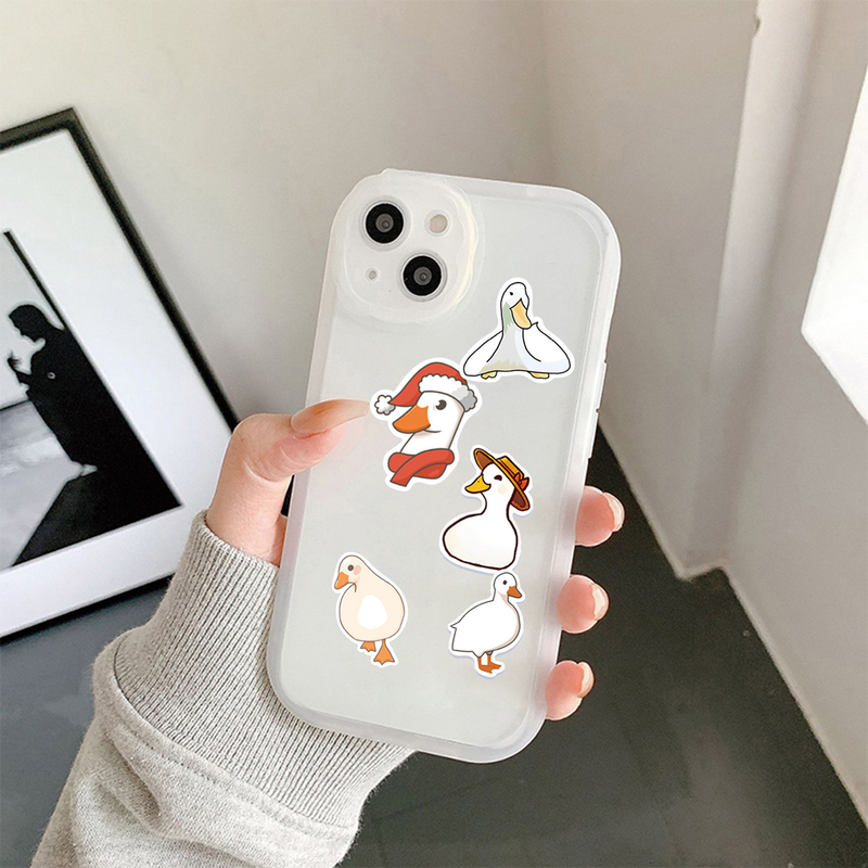 ToysMall 1 Set Çıkartmalar Karikatür Sevimli Renkli Ördek Çıkartmaları Su Geçirmez Araba Çıkartmaları Çocuklar İçin Dizüstü Bilgisayarlar Kaykaylar Bavullar_voghion.com