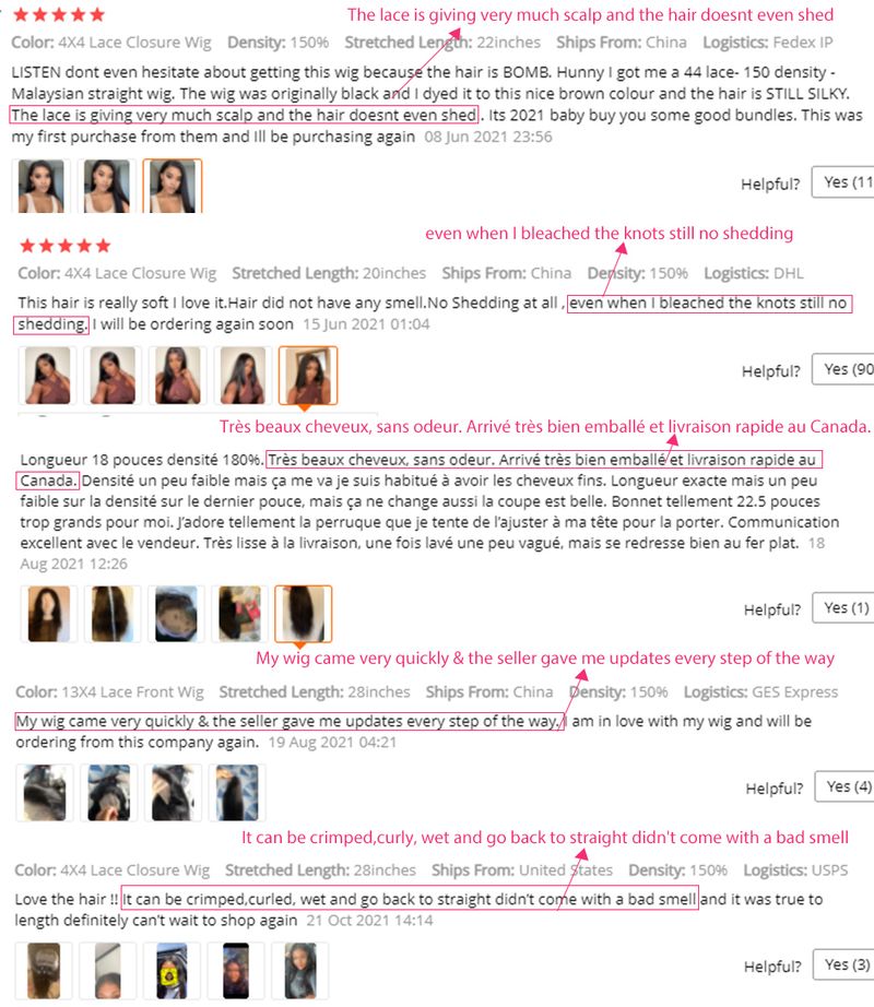 Hot selling 360 Transparent Frontal Pre Plucked Brazilian Remy Straight 13X4 Lace Front Human Wigs For Black Women Bling Hair_voghion.com