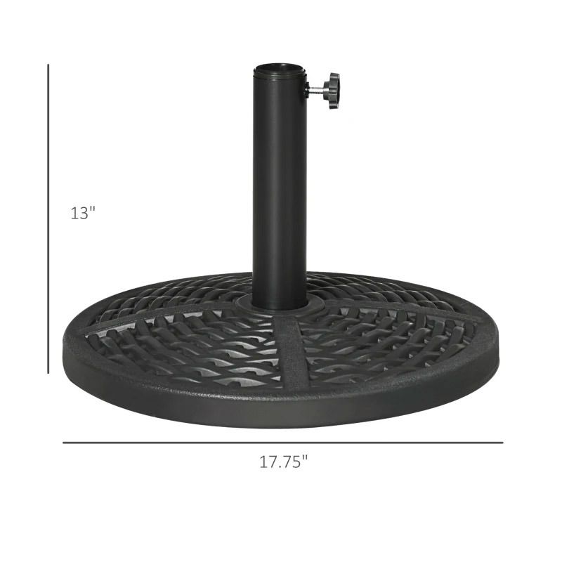 Outdoor Garden Pool Heavy Duty Round Umbrella Base _voghion.com
