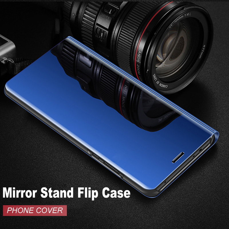 realmi 9i kotelot Mirror Smart Bracket Kirjankannet Oppo realme 9i realm 9 i i9 Kansinäkymä Nahkainen Kickstand Flip Coque_voghion.com