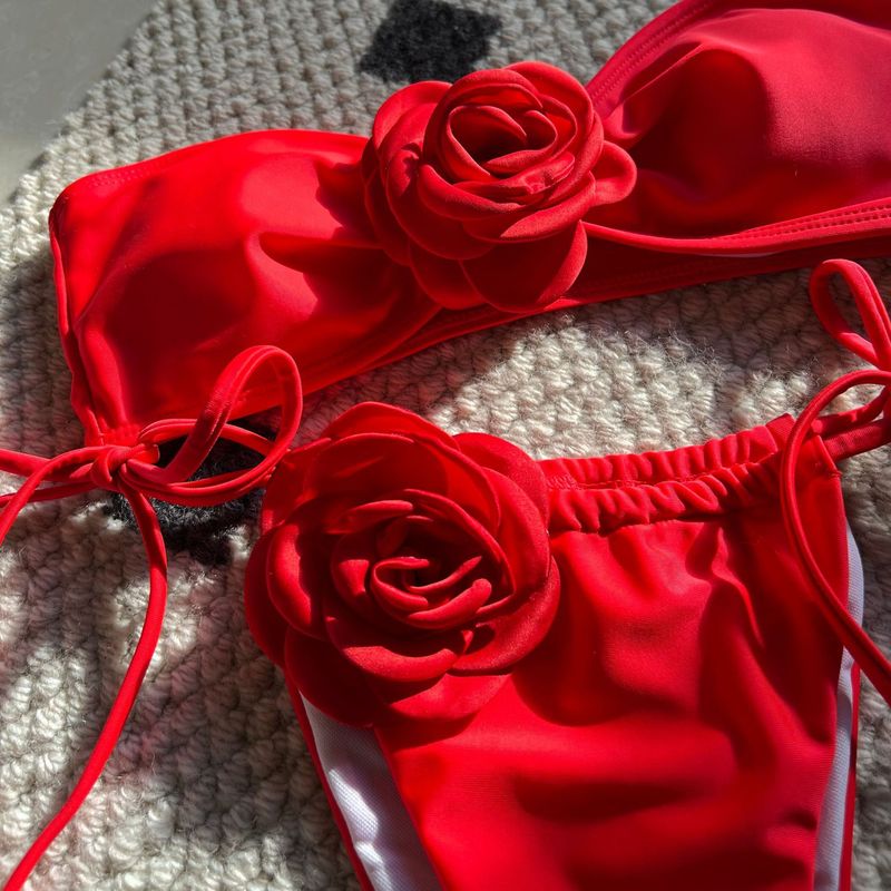 Damenbekleidung Neue Bikini Tube Top Split Sexy Hot Girl Bikini_voghion.com