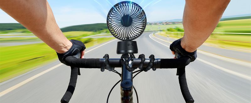 10000mAh Stroller Fan - Tripod Clip 50H Ultra-Long_voghion.com