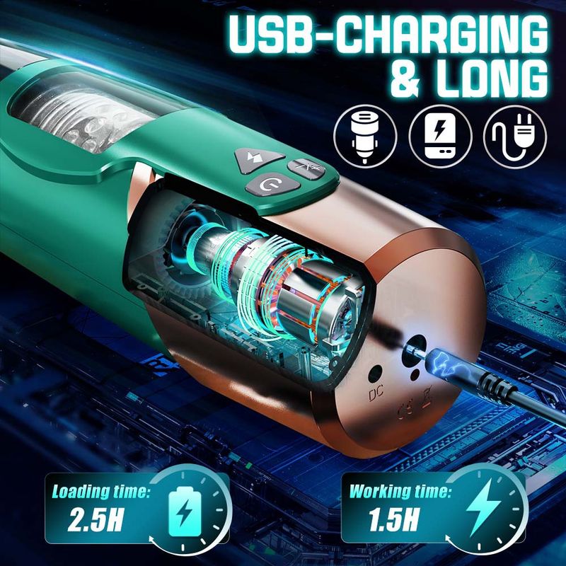Masturbatore interattivo completamente automatico per uomo con tazza da aereo, telescopico e rotante, modello Dark Knight APP, giocattolo per adulti_voghion.com