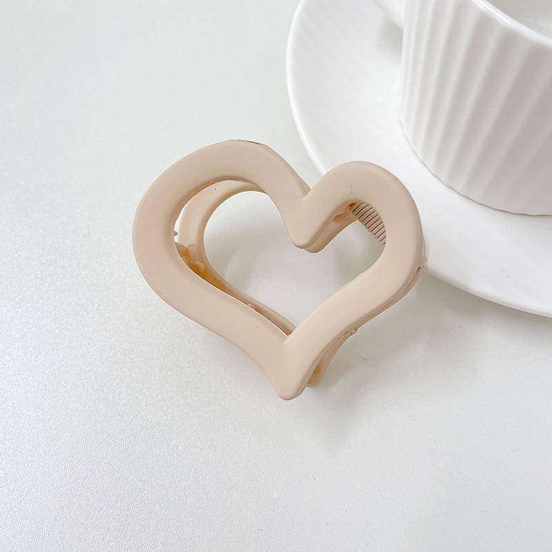 A forma di cuore Nuovo dolce piccolo mini artigli per capelli Fermagli per capelli in acetato per donne Ragazza Barrettes Morsetto per granchio Coda di cavallo Forcina Accessori moda_voghion.com