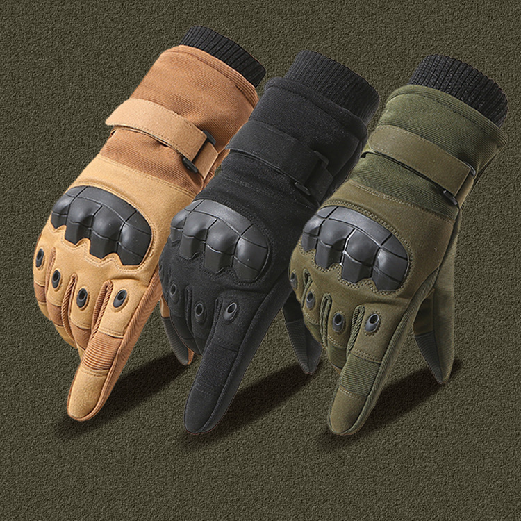 Unisex Winterhandschoenen voor heren outdoor motorrijden winddicht koud antislip warm touchscreen met fleece ski verdikking handschoenen_voghion.com