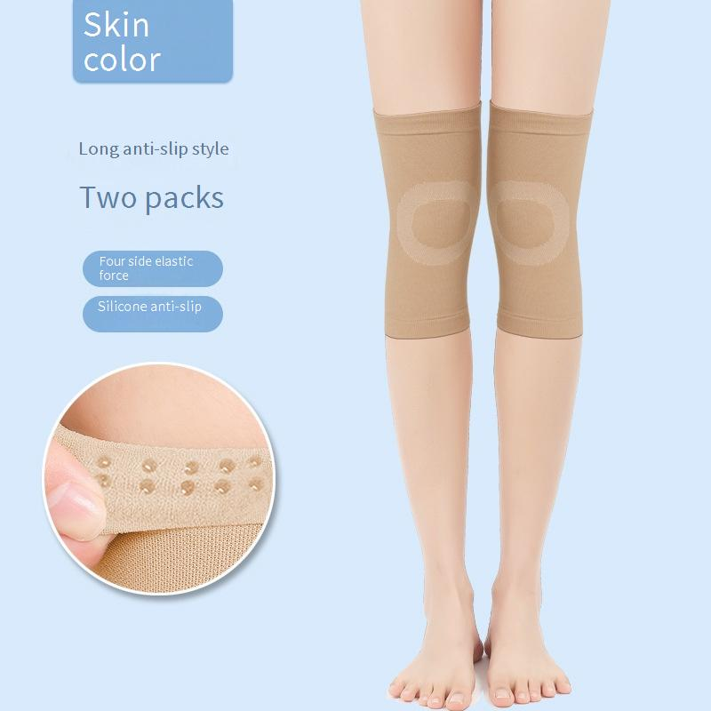 Ginocchiere a compressione per donne e uomini - Supporto traspirante, leggero e antiscivolo per corsa, basket, palestra e sport (paio)_voghion.com