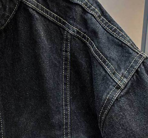 Men's Streetwear Denim Jacket – Oversized Washed Cotton With Stand Collar (S-3XL) – Retro Loose Fit For Spring/Fall_voghion.com