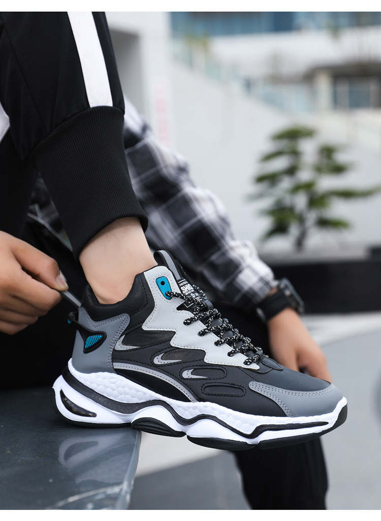 Zapatos para caminar para hombre Zapatos de trabajo Zapatillas de deporte Sintético Transpirable Acolchado Calzado versátil_voghion.com