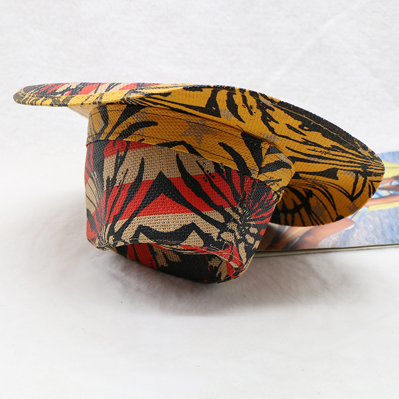 hard style western cowboy hat for traveling and shopping men's hat can be styled as a jazz hat_voghion.com