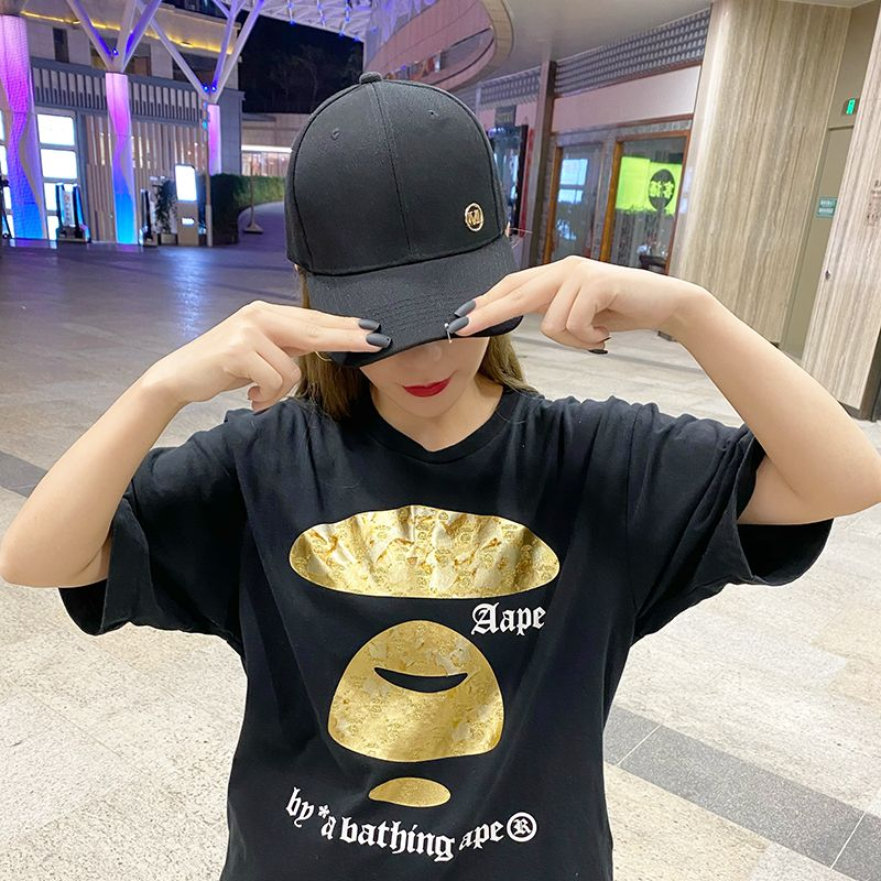 Berretto da baseball standard M primavera ed estate versatile berretto nero Chaozhou Street per uomo e donna berretto rosso a rete bianca_voghion.com