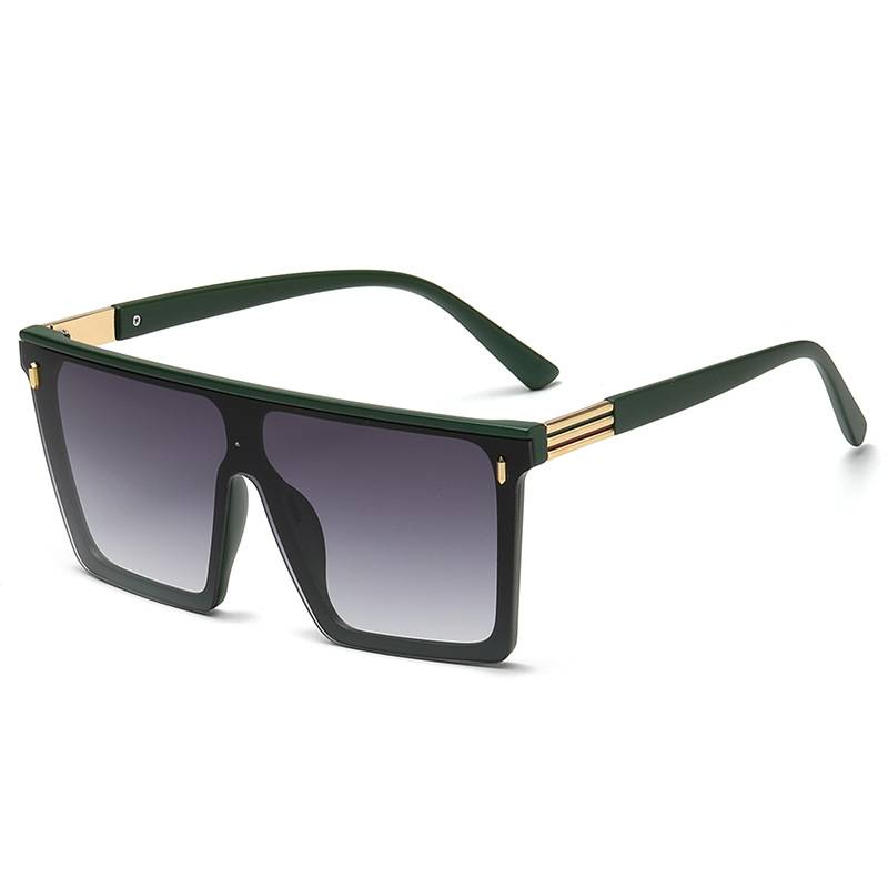 Sonnenbrillen für Herren, große Rahmen, quadratischer Rahmen, Sonnenbrille, großes Gesicht, dünne Persönlichkeitsbrille_voghion.com