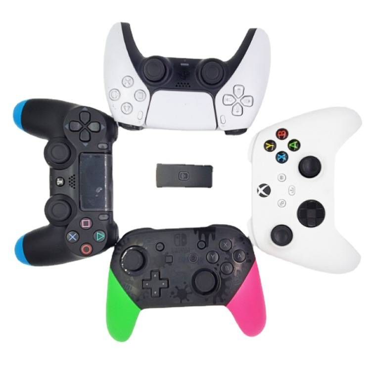 PS5 Gamepad Bluetooth Trådløs Kablet Adapter Understøtter Switch/PS/PC/Android TV Box_voghion.com