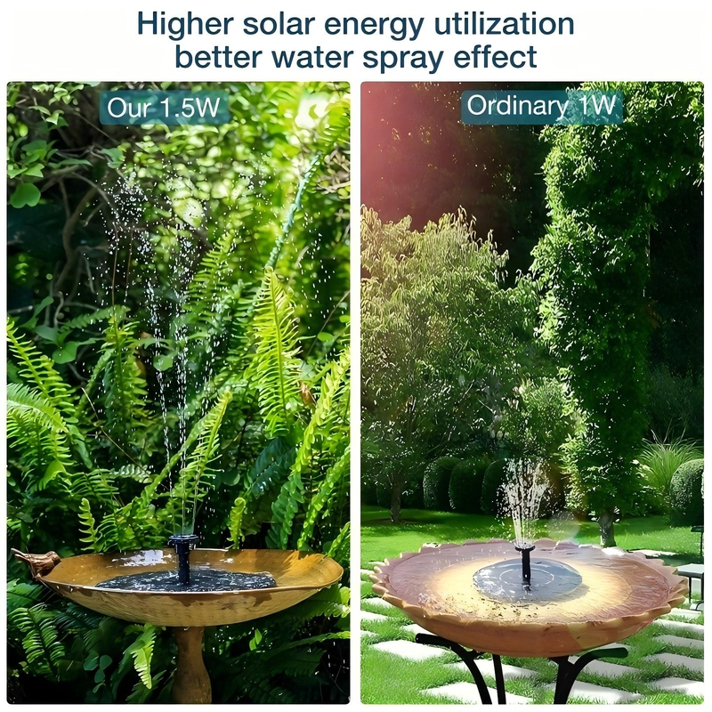 Bomba de fuente solar para paisaje de 13 cm_voghion.com