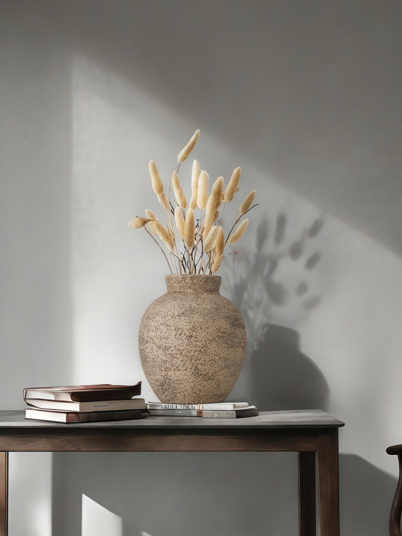 1 vase vintage en céramique, petit format, léger, idéal pour diverses occasions_voghion.com