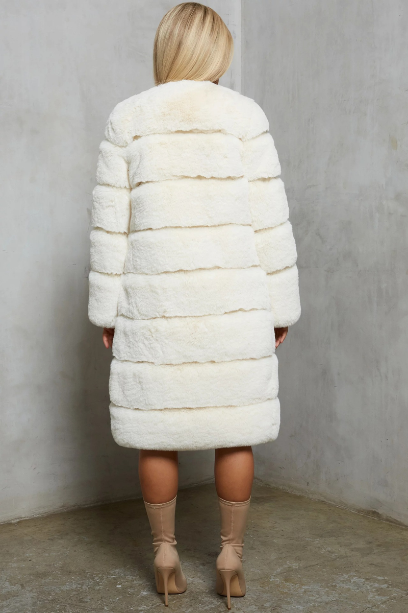 Women's clothing new style imitation fur coat cotton coat thickened long plush coat women's coat windbreaker ready in stock_voghion.com