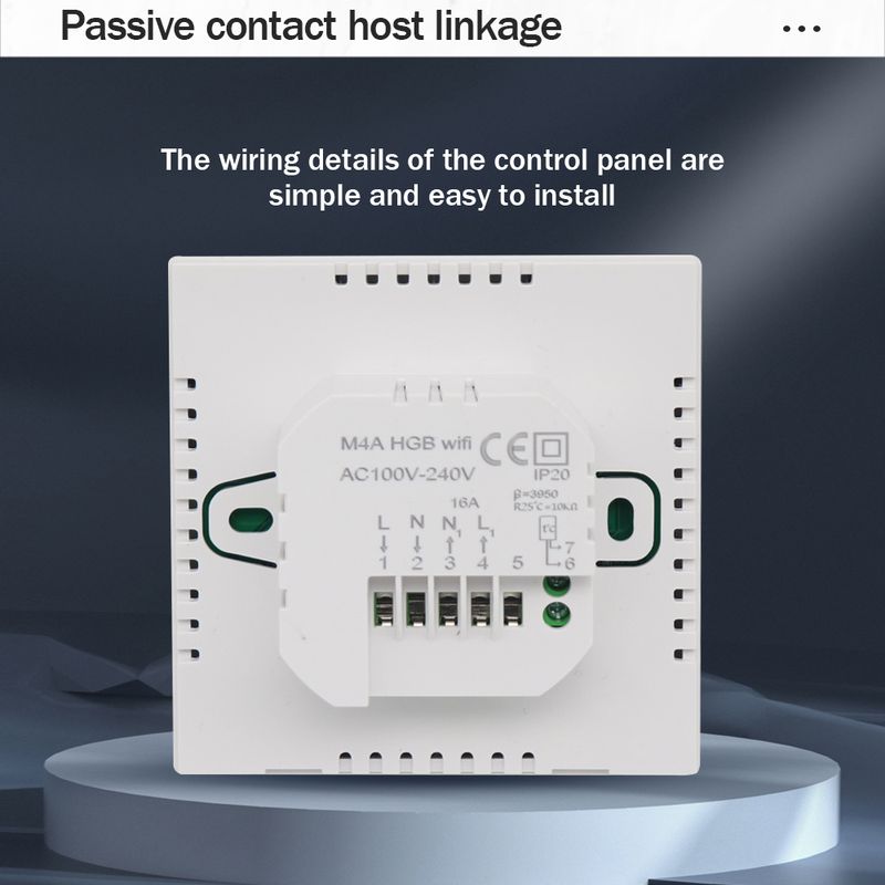 WiFi Akıllı Termostat Sıcaklık Kontrol Cihazı Elektrikli veya Isıtma TRV Su Gaz Kazanı Uzaktan Kumanda ByTuya Alexa Google_voghion.com