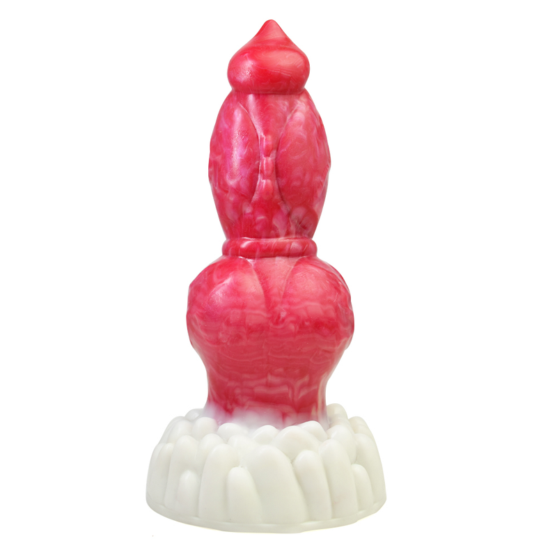 NNSX Dog Knot Dildo con Sucke Silicone Fo Vibato Multicolo Dick Punta a punta Giocattoli sessuali per adulti per uomini Avanzati_voghion.com