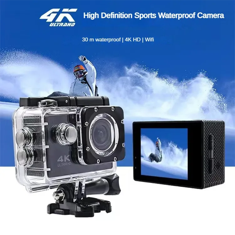 JW179 2023 Miglior produttore di vendita Wifi 30M Underwater Sport Action Camera 4k Bike_voghion.com