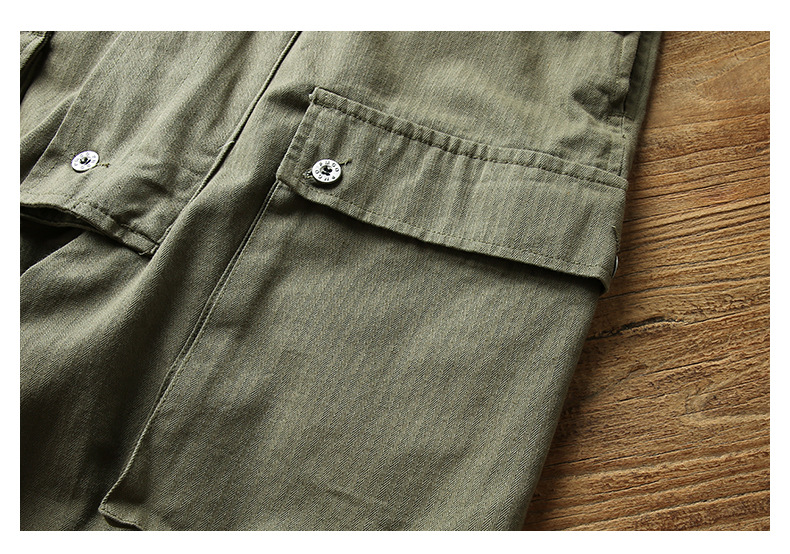 Casual overalls Cargobroeken voor heren Mode-overalls Losse bretels_voghion.com