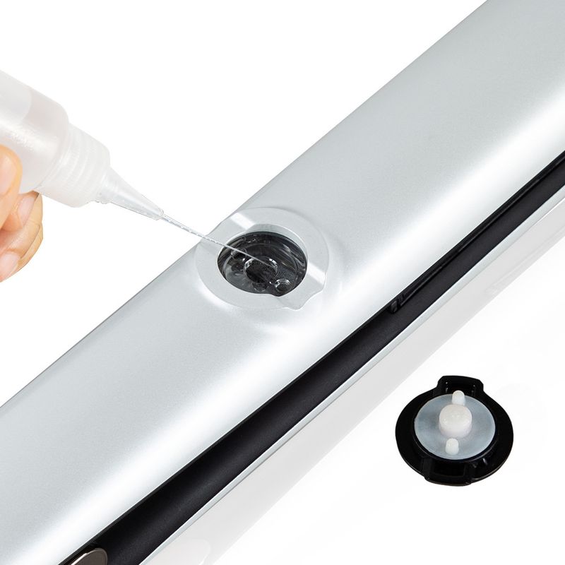 Professional Infrared Steam Hair Straightener With Negative Ion Technology – Ceramic Tourmaline Plates, 15 Temperature Settings, Dual Voltage_voghion.com