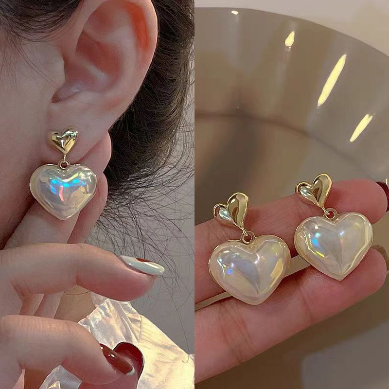 Women's earrings niche gentle design sterling silver earrings light luxury temperament high-end earrings 2022 new trend_voghion.com