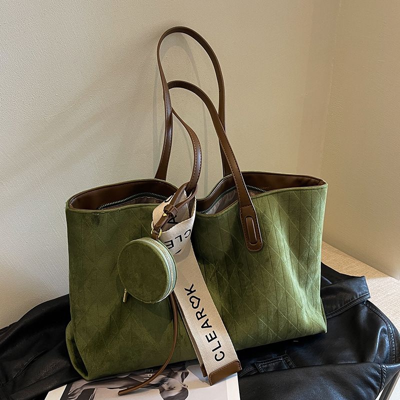 Borsa tote versatile di alta qualità per donna, borsa a tracolla leggera e capiente per pendolari, da portare sottobraccio_voghion.com
