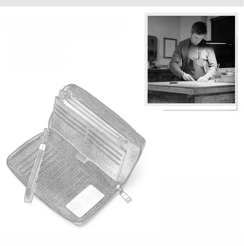 Women's Wallet, Men's Wallet, Rfid Anti-theft Brush, Pu Women's Wallet, Large-capacity Long Women's Multi-slot Wallet_voghion.com