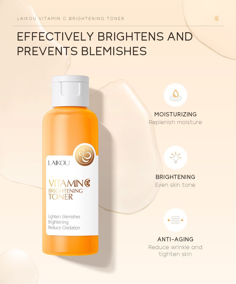 Leco Vitamin C Toner 100 ml Feuchtigkeitsspendendes Hautpflegewasser_voghion.com