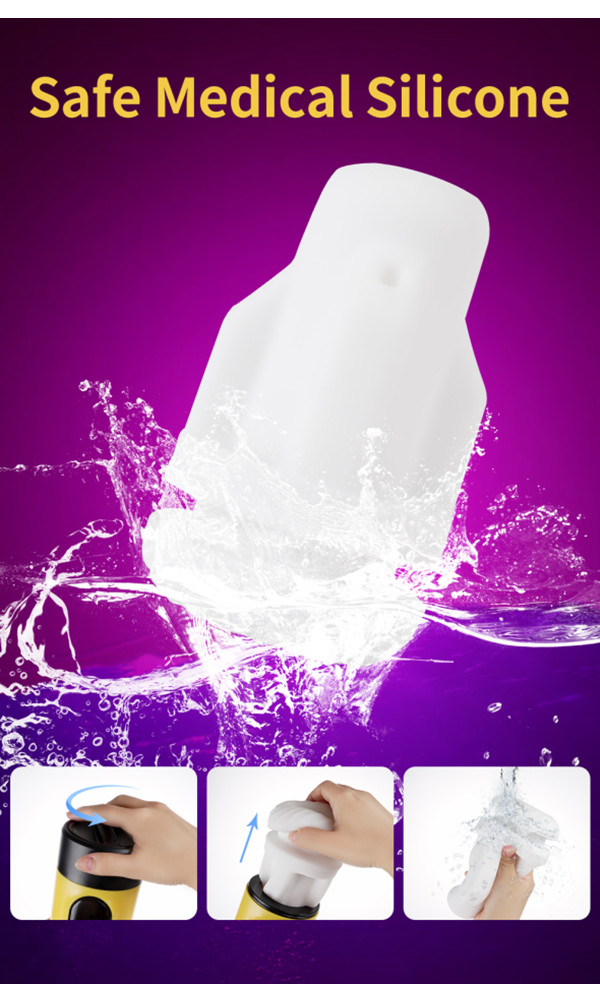 Masturbateur automatique pour homme, succion télescopique, Robot sexuel, vraie chatte, pipe orale, Masturbati_voghion.com