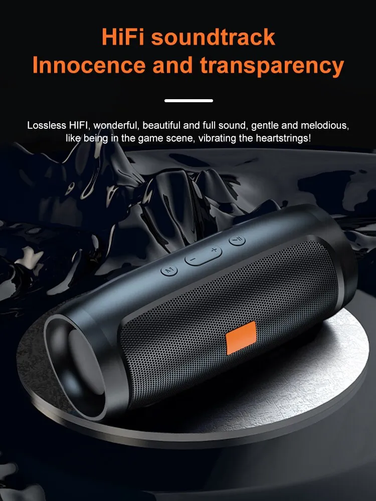 Bluetooth Lautsprecher Duebellautsprecher Stereo Outdoor TFUSB Wiedergabe FM Stëmmsendung Tragbare Subwoofer 50 Kabellos Lautsprecher_voghion.com