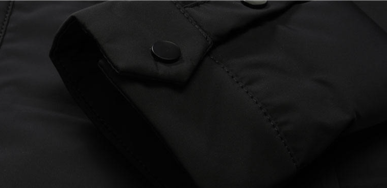 Men's Clothing High end Coat jacket for middle aged and elderly thin short and warm lapel dad's winter shirt jacket_voghion.com