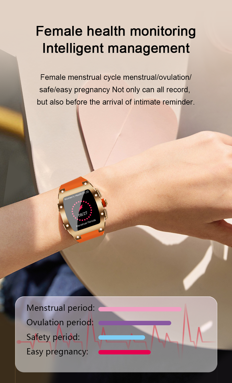 Neue Smartwatch, Anrufe annehmen/tätigen, 1,8 Zoll mit Schutzhülle, für verschiedene Mobiltelefone geeignet, Geschenk für Männer_voghion.com