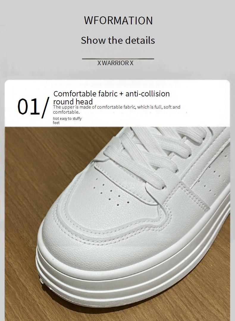 Minimalist White Sneakers - Street Style Essential | Cloud-Like Comfort All Day_voghion.com
