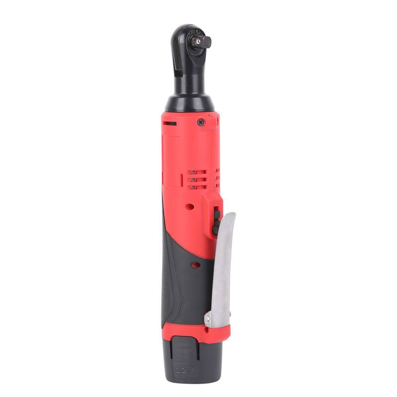 12V snoerloze lithium-ion ratelsleutel - Elektrisch gereedschap voor auto's, industrie en doe-het-zelf - 90° haaks ontwerp, 35 Nm koppel, 350 tpm_voghion.com