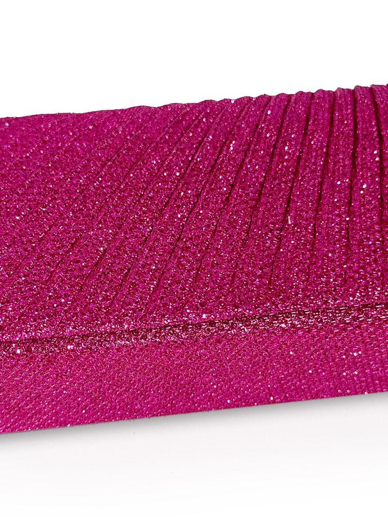 Mini borsa pieghevole da sera per feste Borsa da banchetto con polvere scintillante_voghion.com