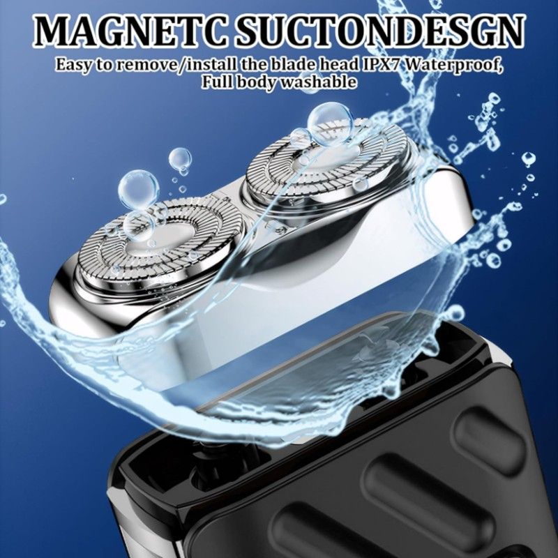 USB Rechargeable Shaver Electric Cordless Wet/Dry Shaver Razor For Men Gifts_voghion.com