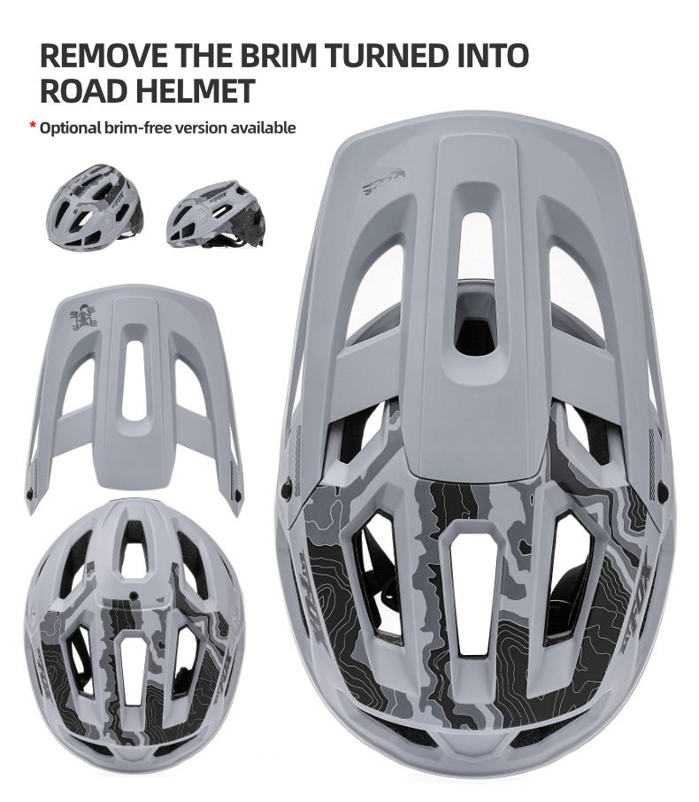 BATFOX cross-border cycling helmet mountain bike road skateboard helmet MTB men and women off-road helmet_voghion.com