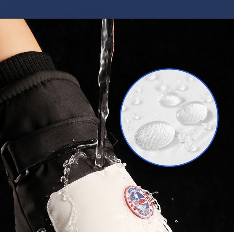 Gants de ski automne et hiver pour hommes, cyclisme, écran tactile, chauds, résistants au froid, en velours, en coton épais, pour femmes_voghion.com
