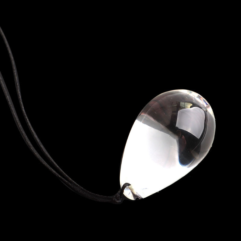 Perline di vetro trasparente Back Court Pull Bead l Ball Butt Plug 21/25/30mm Diametro Sesso anale Tos per donna uomo_voghion.com