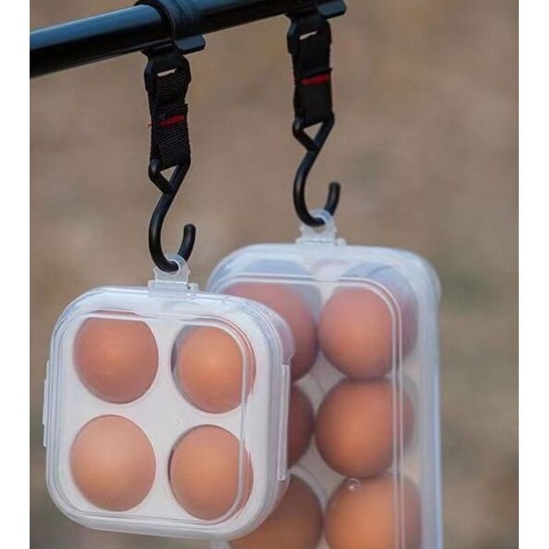 Outdoor Camping Shockproof Shatterproof Protective Storage Box Container Anti-drop Portable Plastic Egg Tray_voghion.com