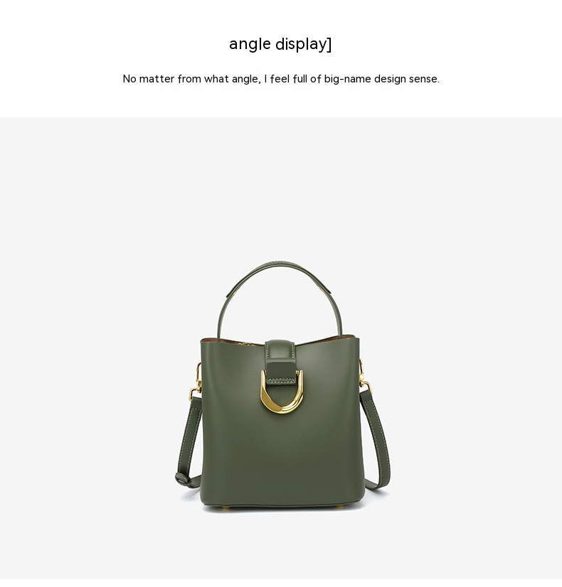 Vera pelle vegetale, pelle bovina, nuovo temperamento high-end, semplice e alla moda, borsa da donna, trasporto a mano, postino a tracolla a spalla_voghion.com